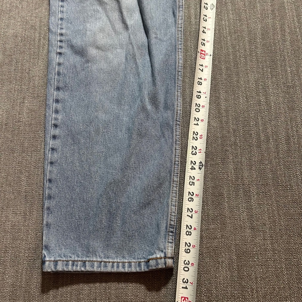 Levis 550 Relaxed Fit Jeans Mens 35x30 Light Wash Denim Tapered Leg 00550-4891 - Picture 10 of 11
